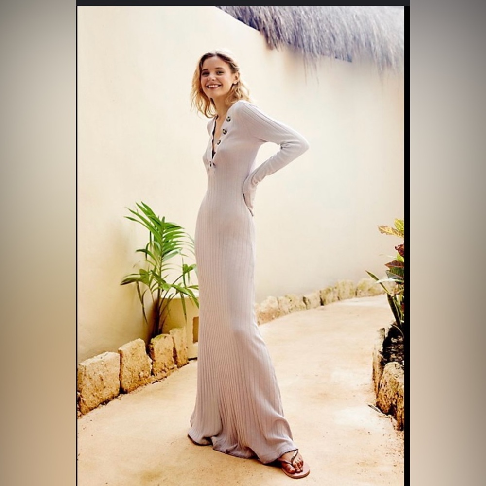 Free people sunflower maxi dress - Picture 5 of 6